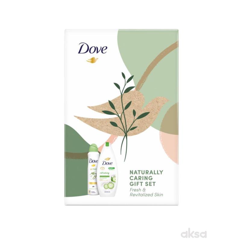 Dove kutija Fresh (gel za tuširanje+deo) 