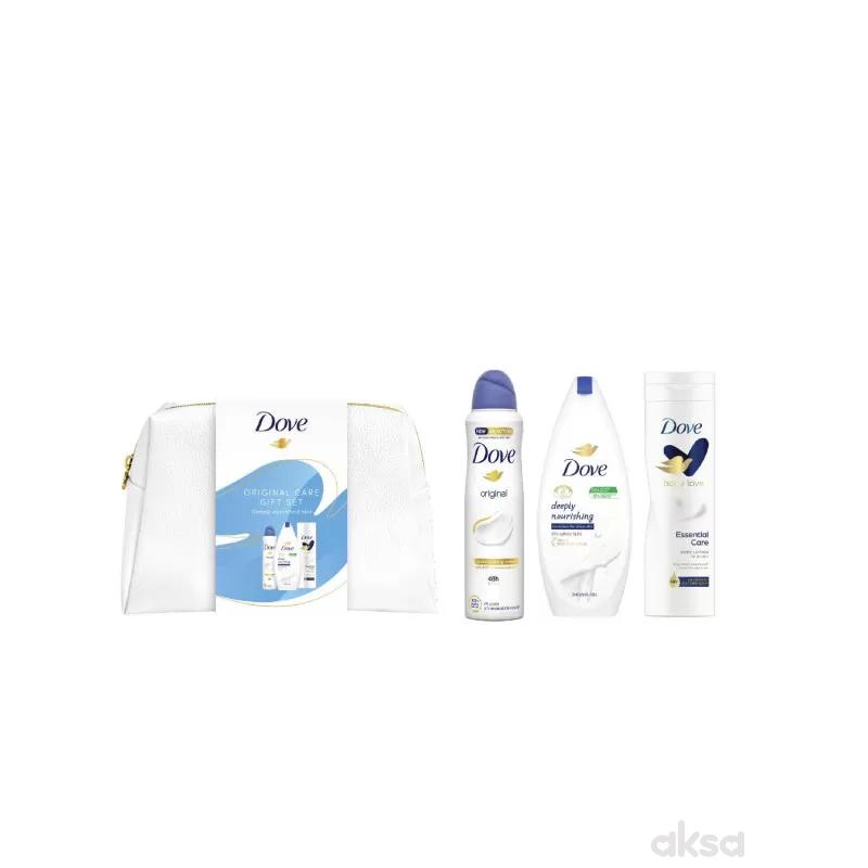Dove torba Original (gel za tuširanje+losion+deo)