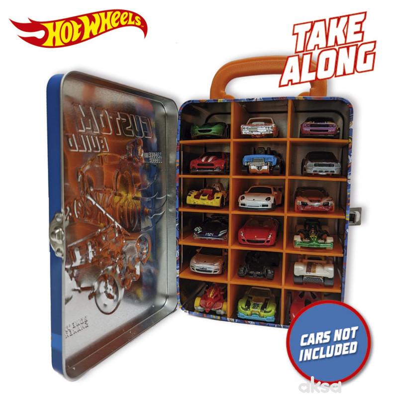 Hot Wheels Metalna Kutija Za 18 Autica