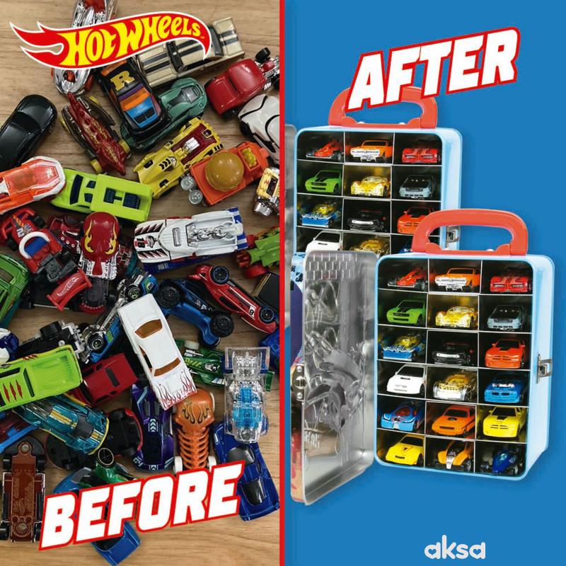 Hot Wheels Metalna Kutija Za 18 Autica