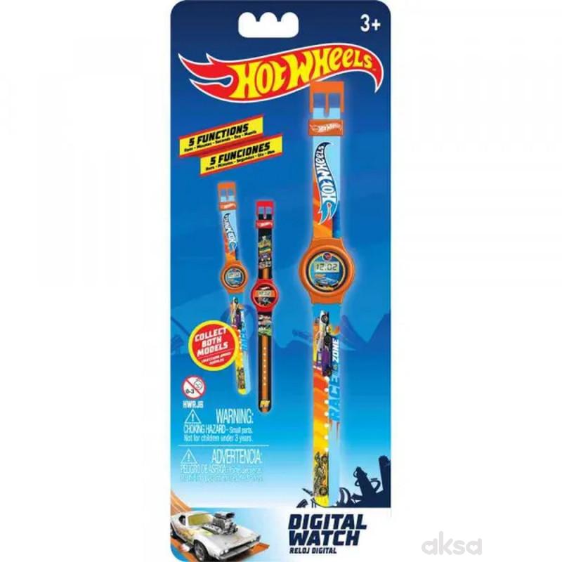 Hot Wheels Ručni Lcd Sat Sa Pet Funkcija