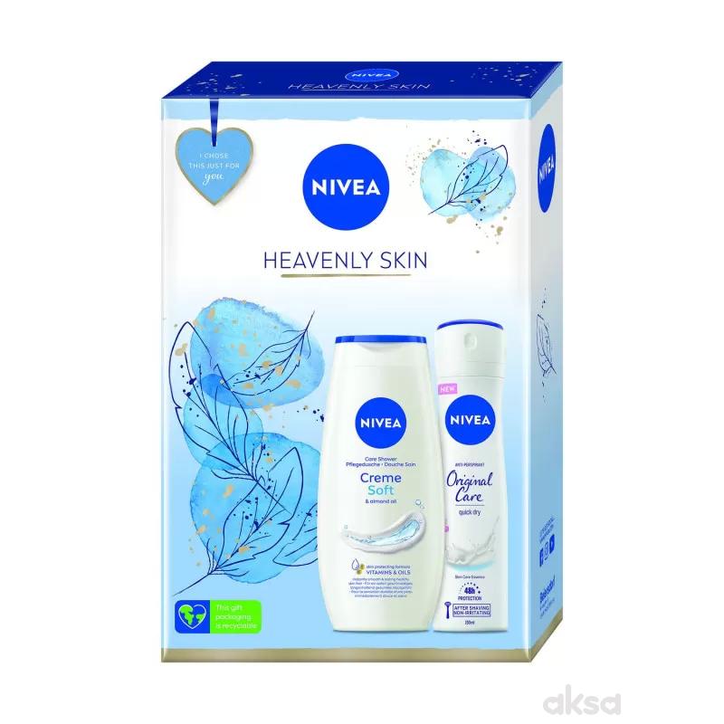 Nivea ženski set, poklon kutija original care 