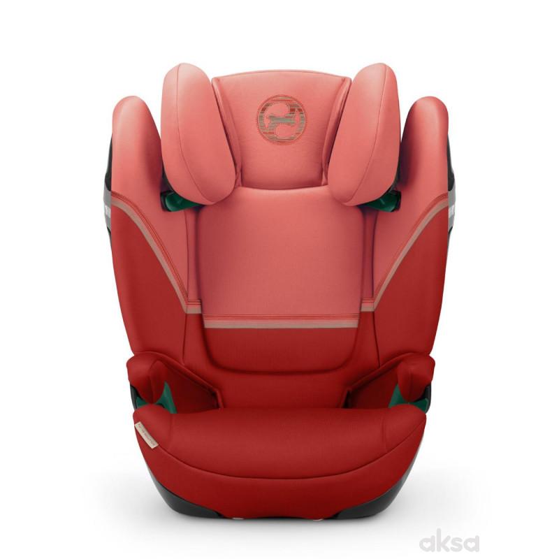 Cybex a-s (100-150cm) Solution S2 i-Fix, Hibis Red
