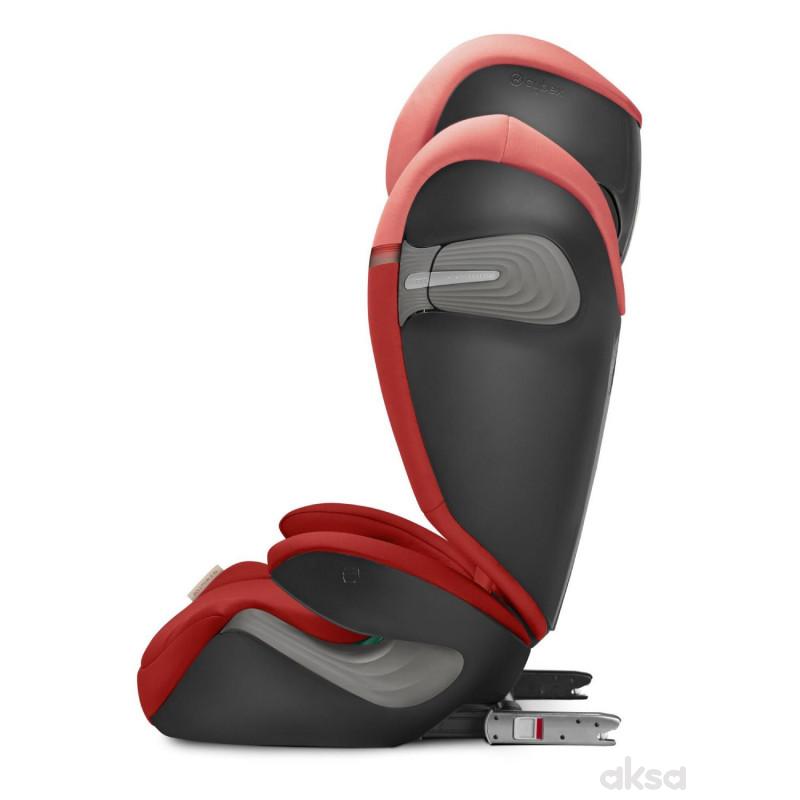 Cybex a-s (100-150cm) Solution S2 i-Fix, Hibis Red