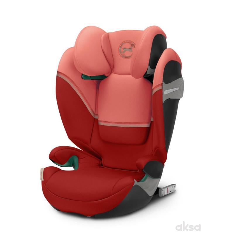 Cybex a-s (100-150cm) Solution S2 i-Fix, Hibis Red