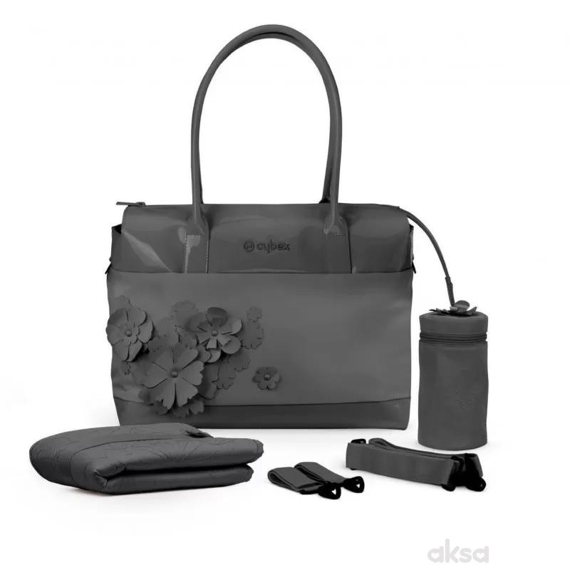 Cybex Platinum torba Simply Flowers Dark grey 