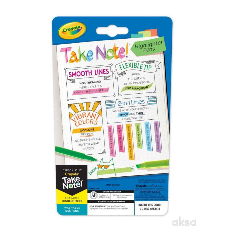 HMX Crayola Svetlucave olovke 256503.024 x6