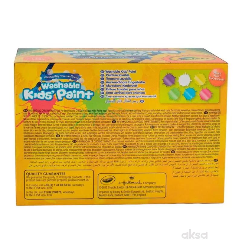 HMX Crayola Perive vodene boje 256326.006 