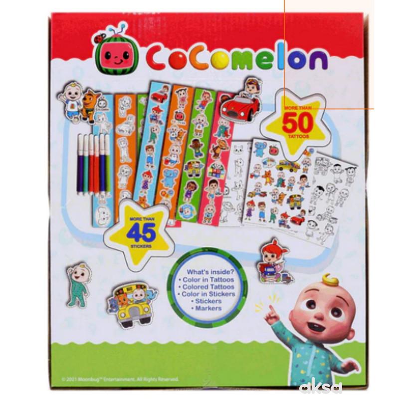 HMX Cocomelon tetovaže i stikeri set 37619