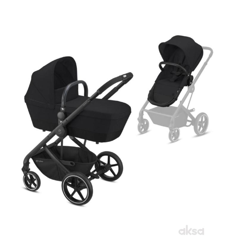 Cybex Balios S 2u1 crni ram, Deep Black