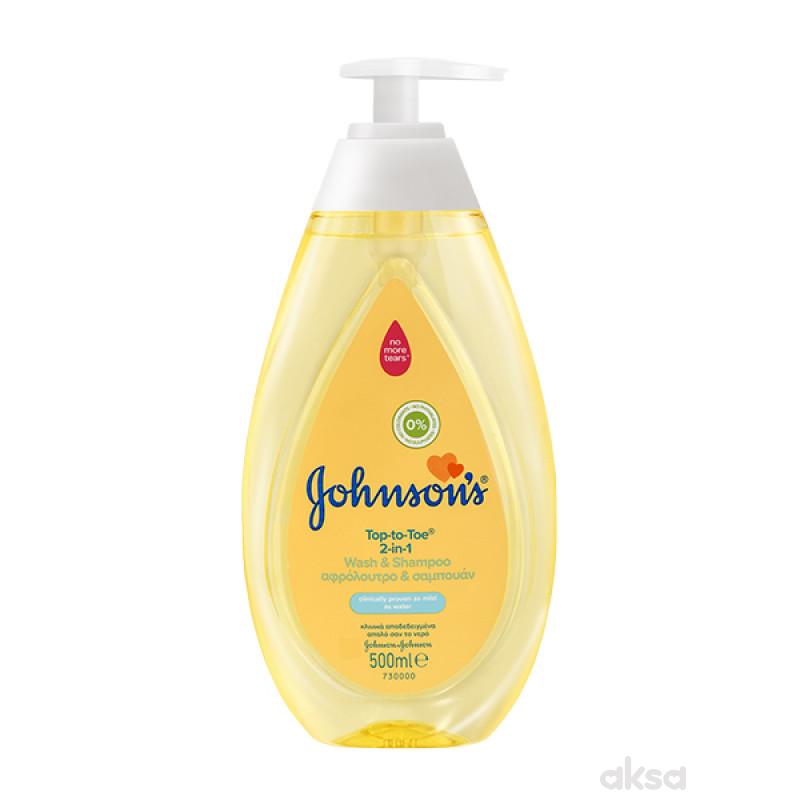 Johnson Baby Kupka Top To Toe 2U1 500Ml