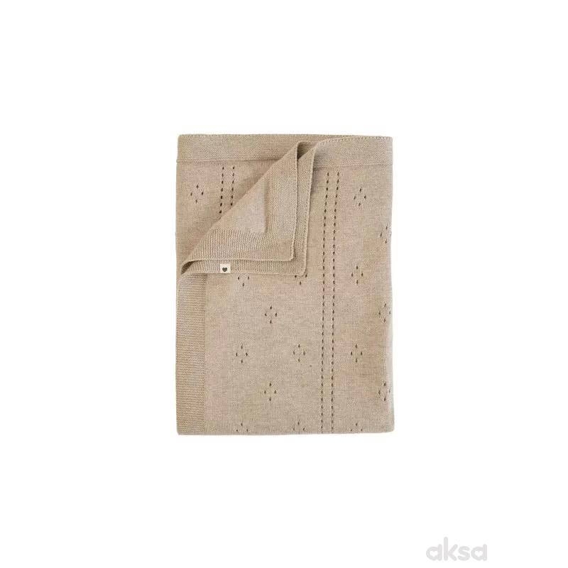 Bibs pleteno ćebe Pointelle, Vanilla