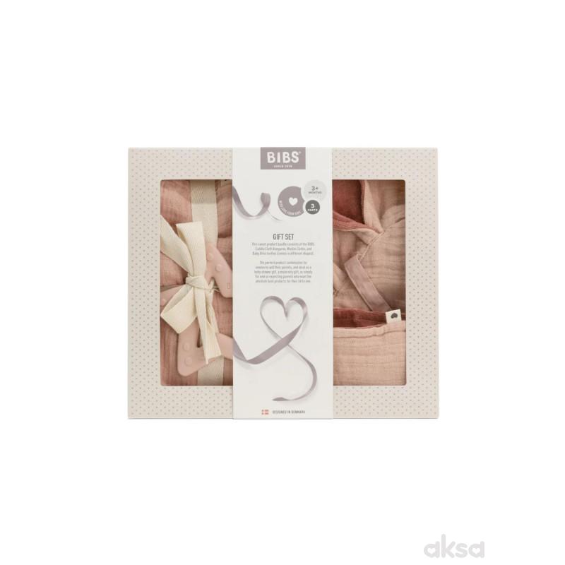 Bibs poklon set za bebe, Blush