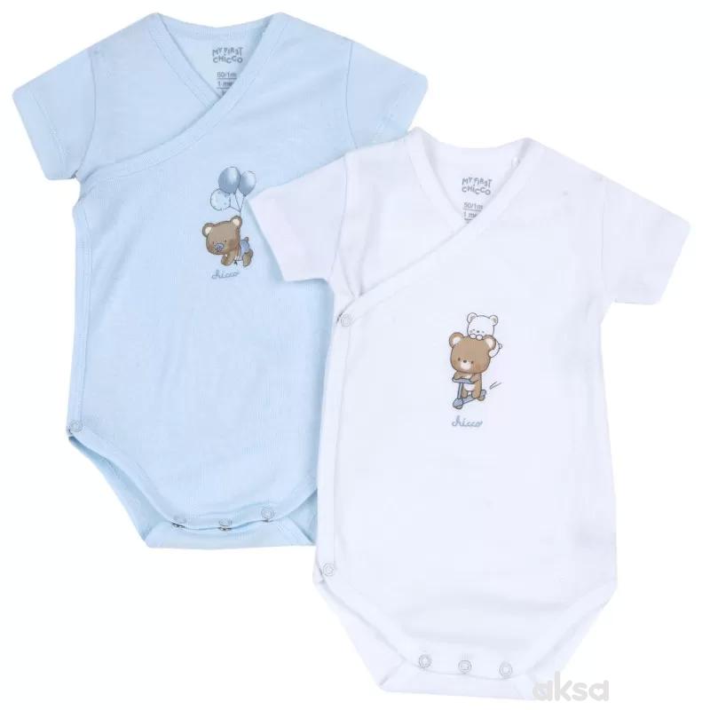 Chicco bodi benka kr set 2/1, dečaci