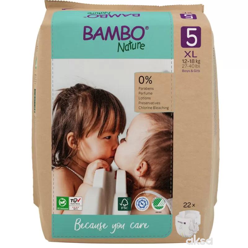 Bambo pelene nature papirno pak. 5 12-18kg 22kom 