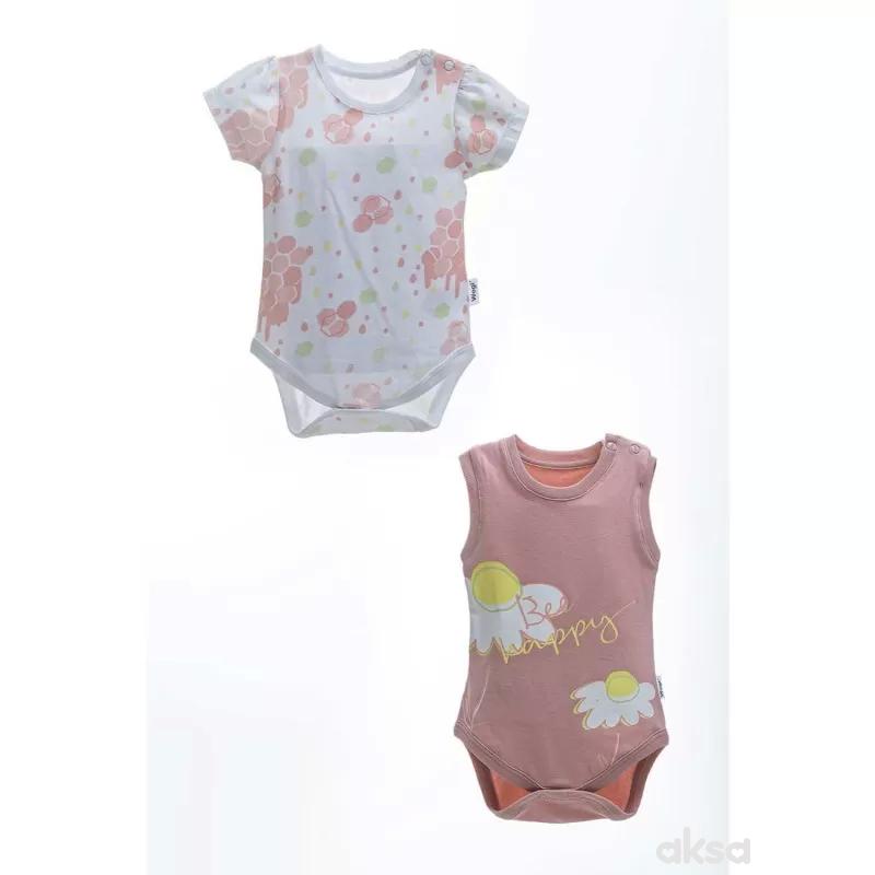 Wogi set bodi kr 2/1, devojčice