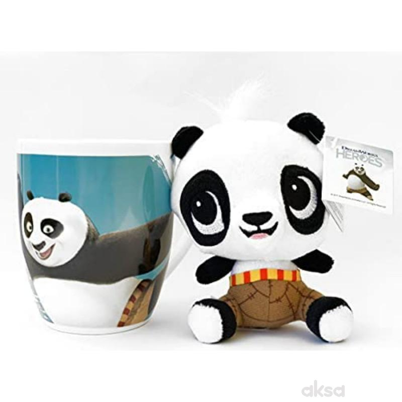 Little Dreamers Set Šolja I Pliš. Igračka Panda