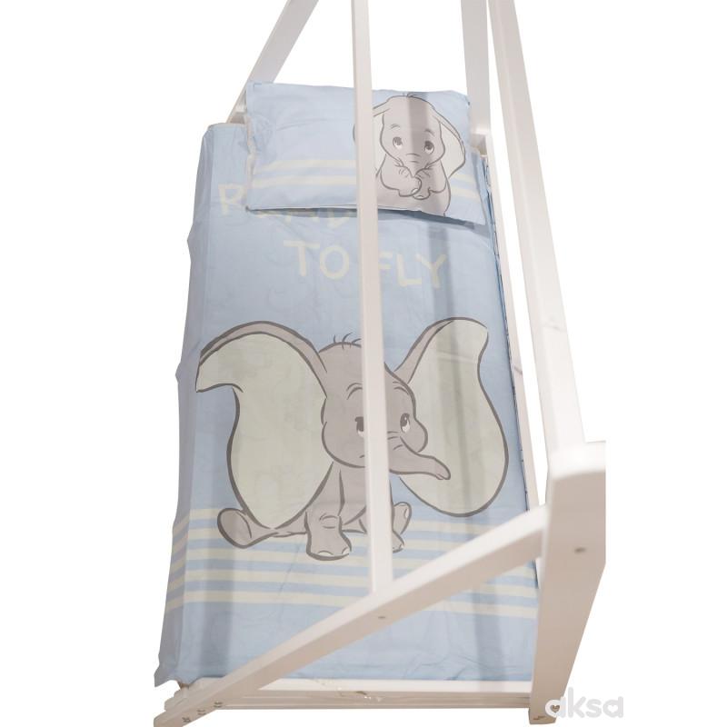 HMX Disney posteljina 2/1 Dambo 100x135cm 