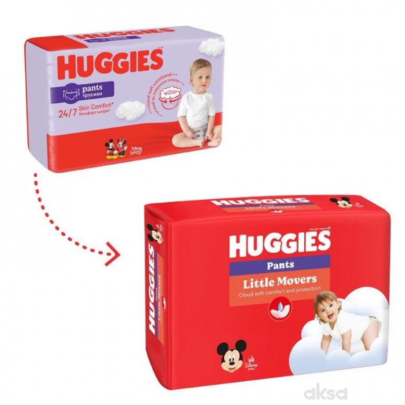 Huggies pelene pants jumbo 4 9-14kg 36kom