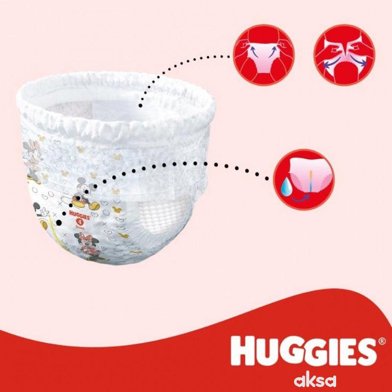 Huggies pelene pants jumbo 4 9-14kg 36kom