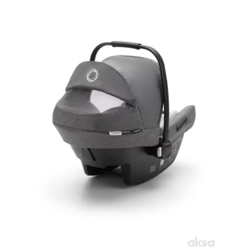 Bugaboo a-s (0-13kg) 0+ Nuna turtle air, sivo 