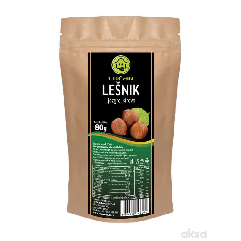 Lučar lešnik jezgro sirovi 80g