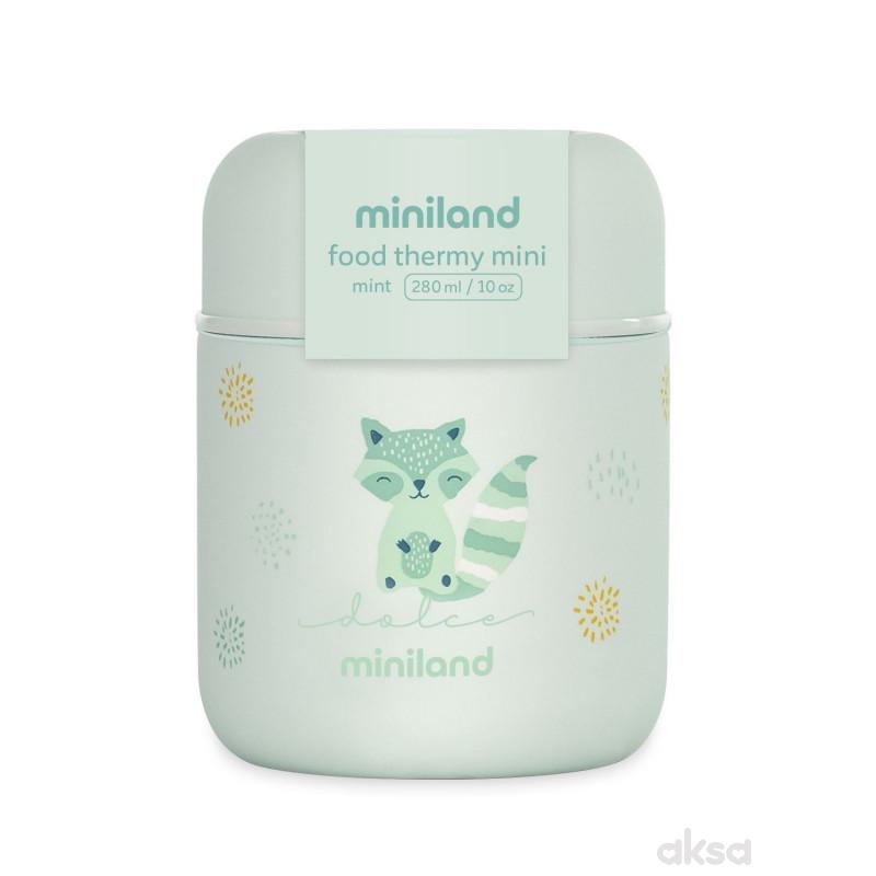 Miniland termos za hranu mini od 280ml plavi