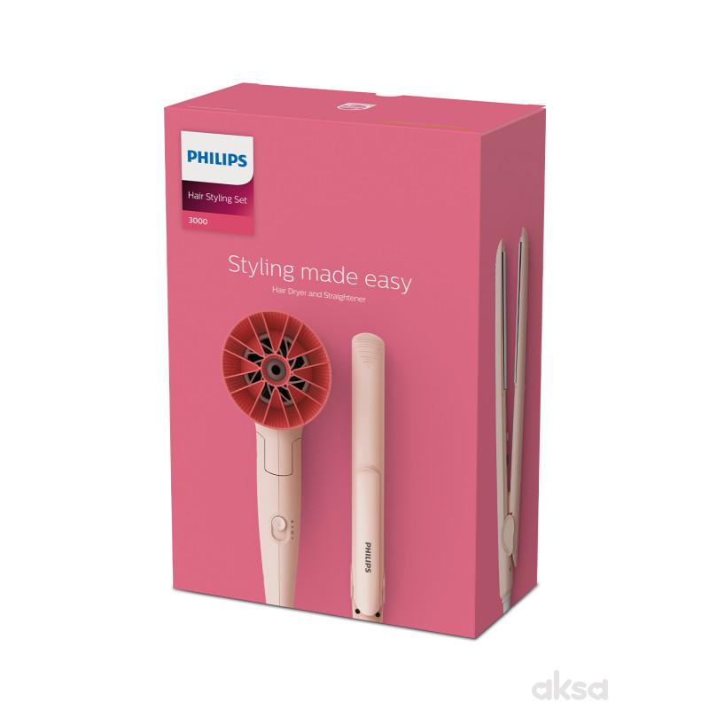 Philips hair set fen i presa BHP398/00