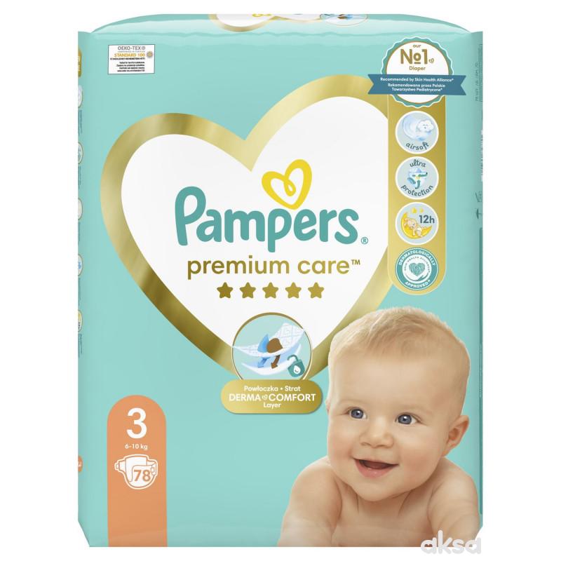 Pampers Premium Care pelene JP S3 3-6kg 78kom 