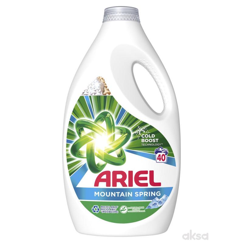 Ariel tecni deterdz.Mountain Spring 40 pranja 2.2l 