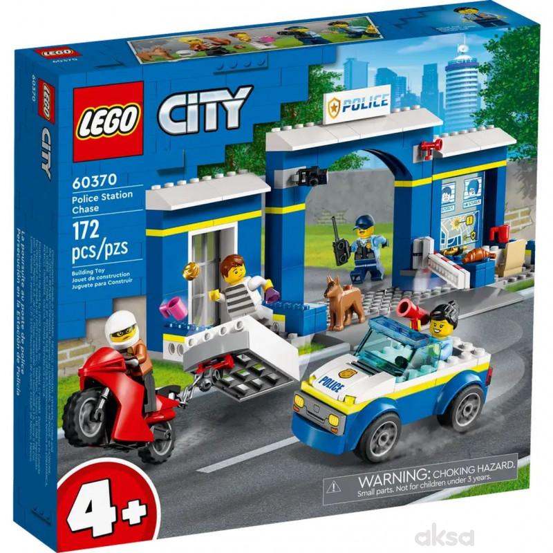 Lego City Police Station Chase 