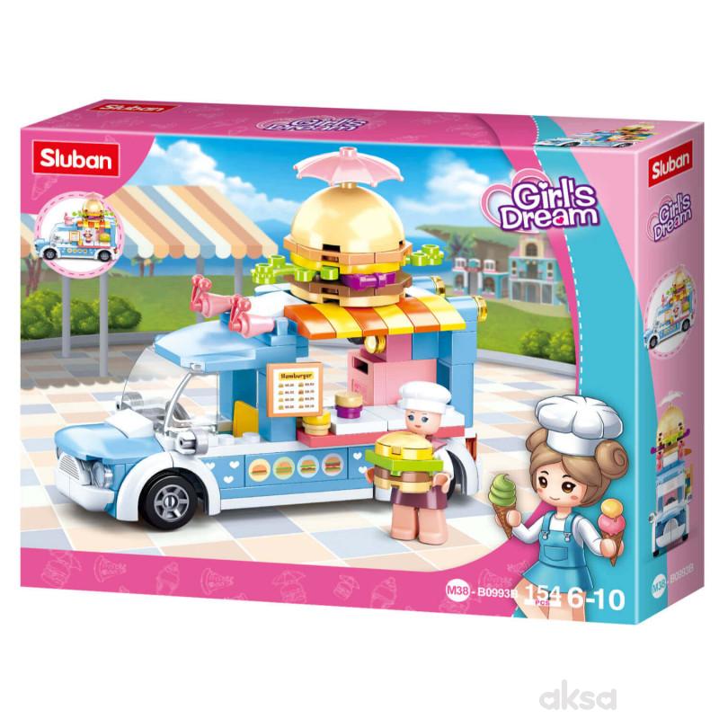 Sluban kocke, vozilo za hranu 154 kom