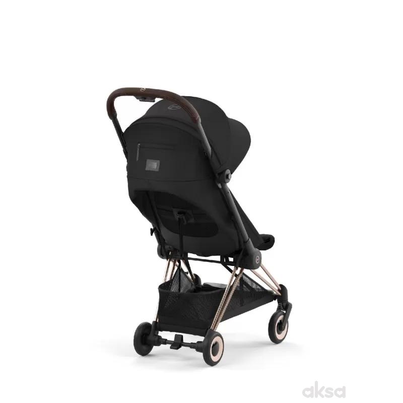 Cybex kolica Coya, Sepia Black (rosegold ram)