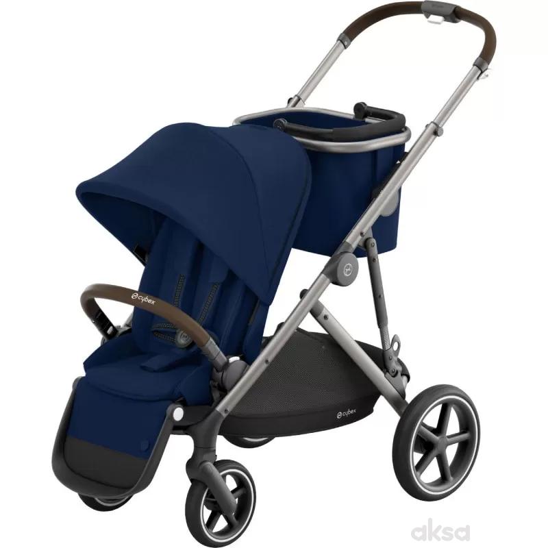 Cybex kolica Gazelle, Navy Blue(taupe ram)