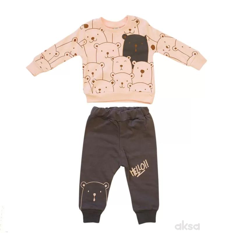 Lillo&Pippo komplet 2/1, devojčice 