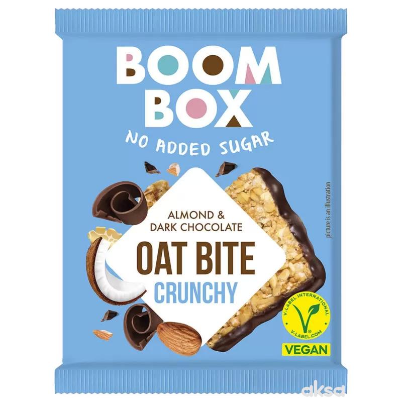 Boom box ovsena pločica kokos-badem-tamna čoko 20g 