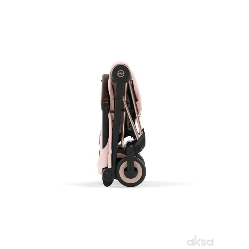 Cybex kolica Coya, Peach Pink (rosegold ram)