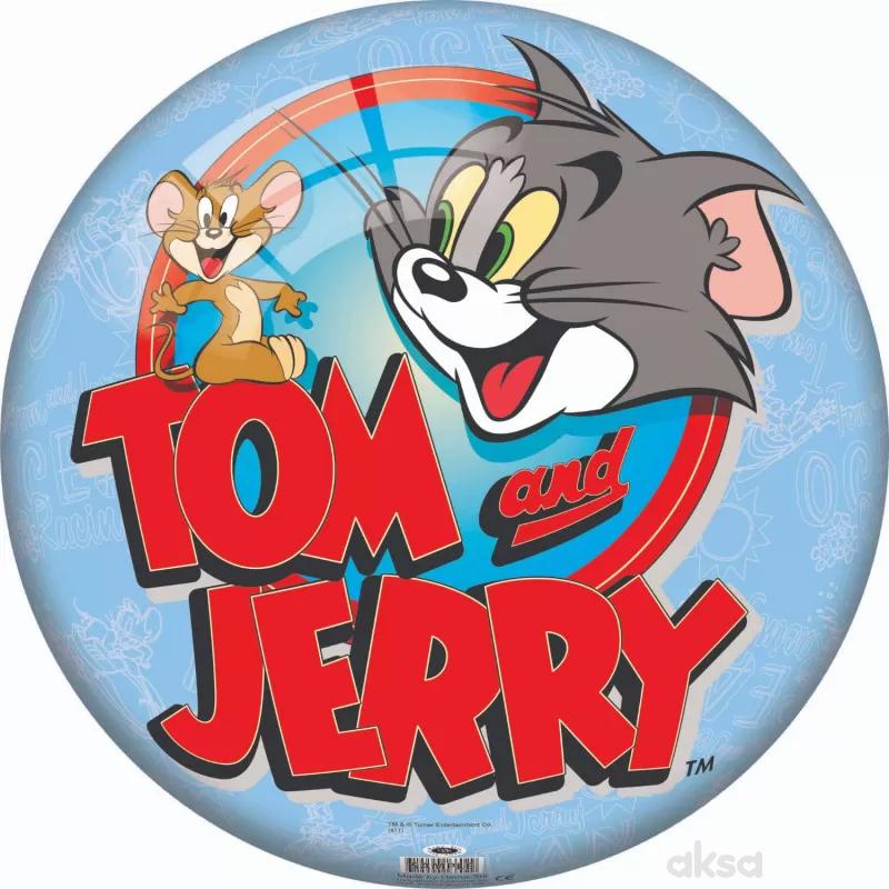 Dema stil lopta Tom&Jerry plava, 23cm 