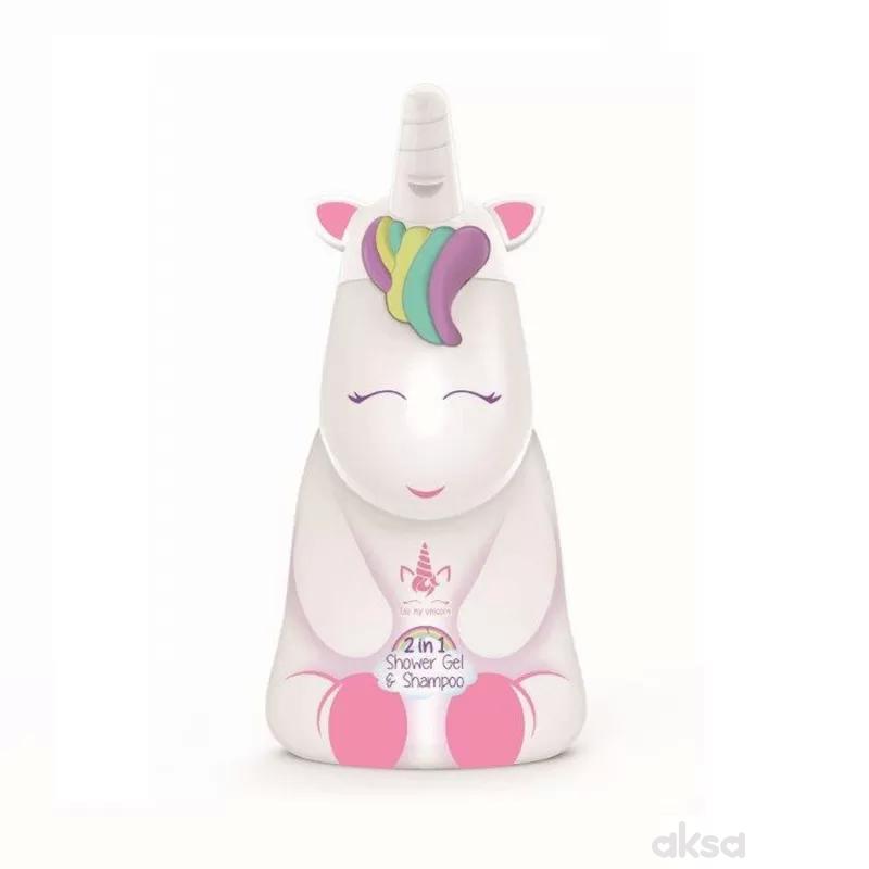 Disney my unicorn tuš gel i šampon 400ml 