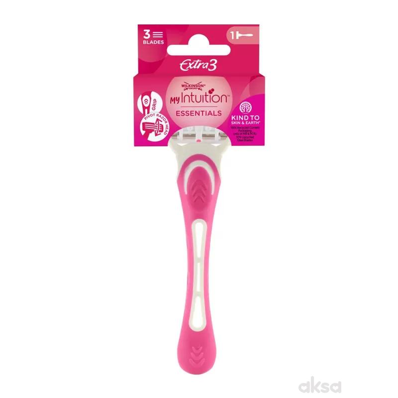 Wilkinson extra3 beauty kartela ženski brijač 1kom