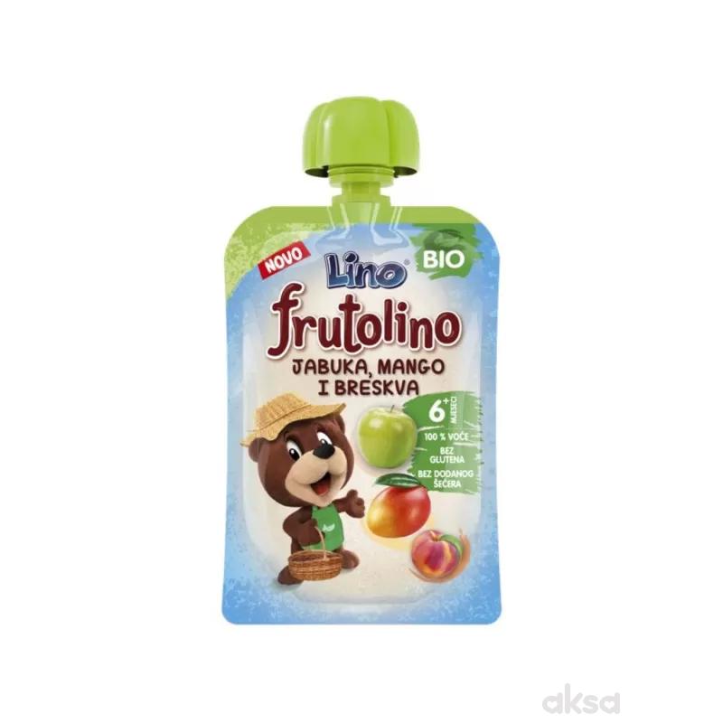 Lino Bio jabuka.mango,breskva pouch 100g 
