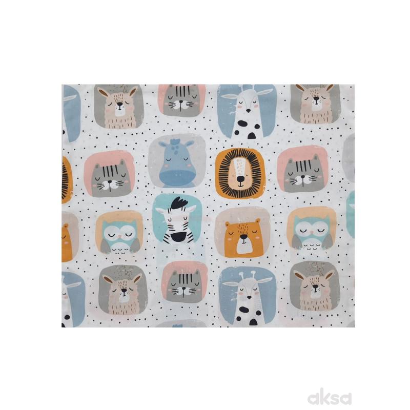 Lillo&Pippo jastučnica 40x50, Životinjice 