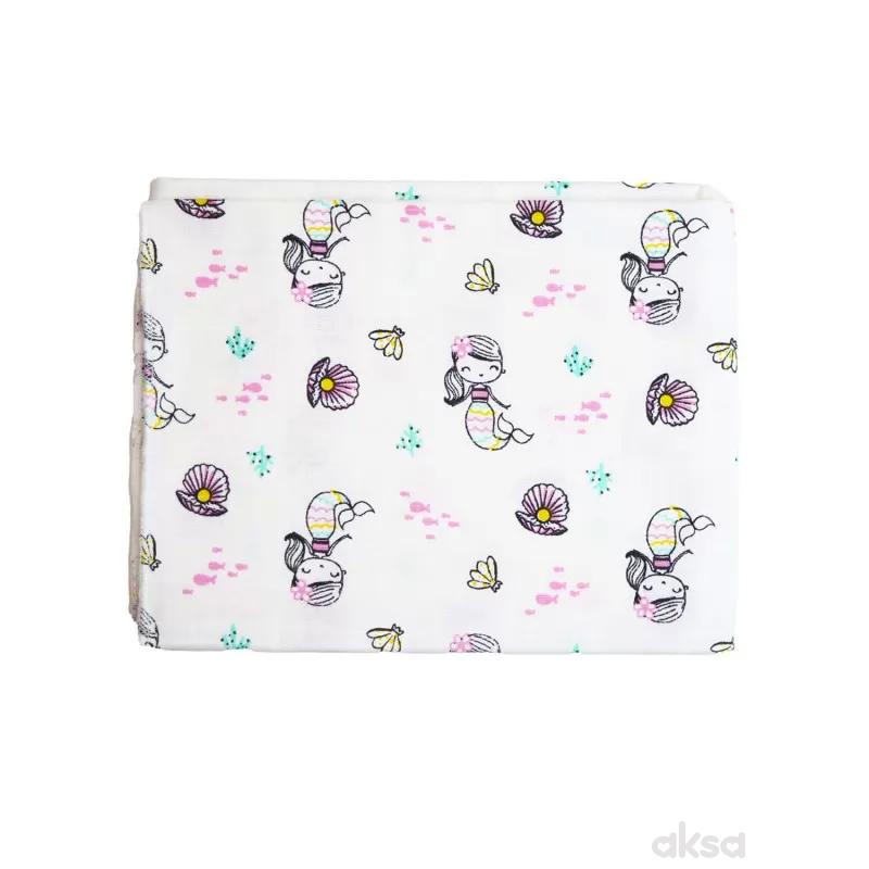 Lillo&Pippo muslin pelena 75x75cm, Patkice 