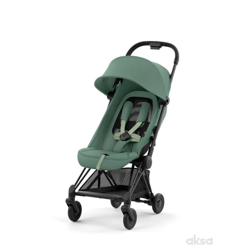 Cybex kolica Coya, Leaf Green(matt black ram)