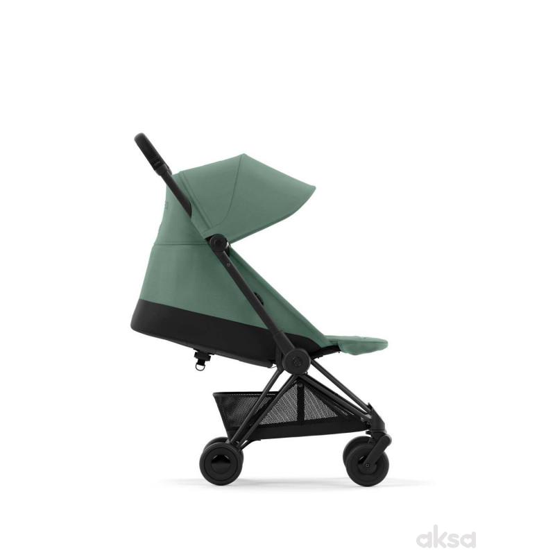 Cybex kolica Coya, Leaf Green(matt black ram)