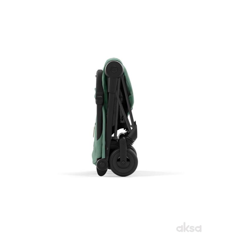 Cybex kolica Coya, Leaf Green(matt black ram)