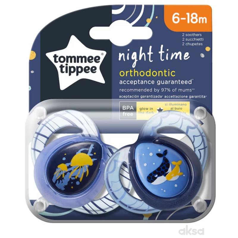 Tommee Tippee varalica night meduza 6-18m 2kom
