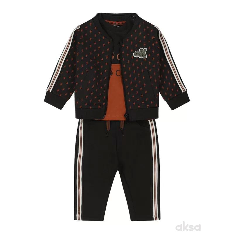 Dirkje komplet 3/1 (majica, duks, d.deo), dečaci 