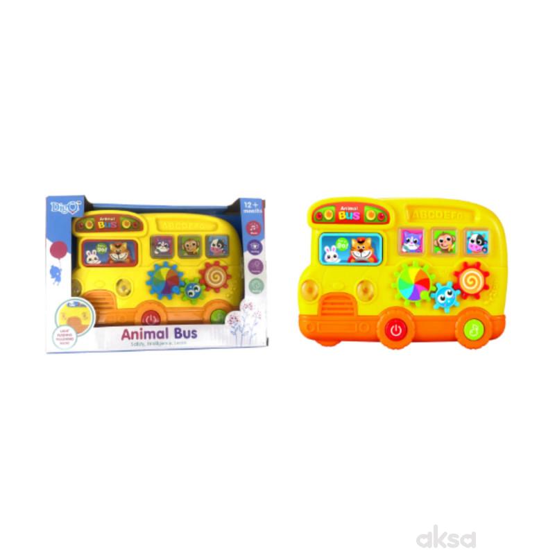 GD igračka autobus sa muzikom i svetlom 