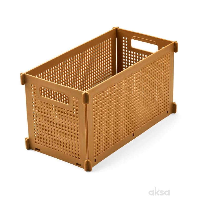 Liewood kutija za odlaganje S Dirch, Gold caramel